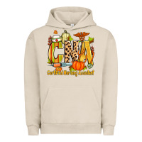 Pigment French Oak fall cna certified nursing assistant Urban Hoodie - Zillion Design Studio