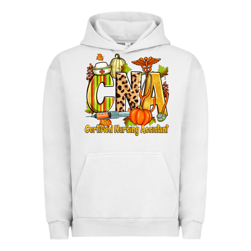 Fall Cna Certified Nursing Assistant Urban Hoodie by Zillion Design Studio | Teevron