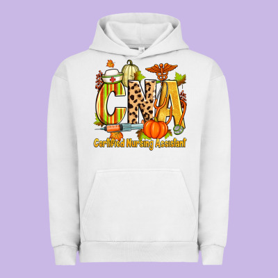 Fall Cna Certified Nursing Assistant Urban Hoodie Designed By Zillion Design Studio
