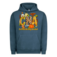 Pigment Midnight Navy fall cna certified nursing assistant Urban Hoodie - Zillion Design Studio