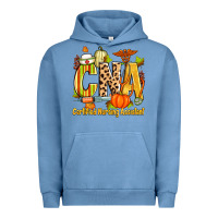 Pigment Pebble Blue fall cna certified nursing assistant Urban Hoodie - Zillion Design Studio