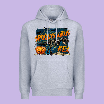Spooky Saurus Rex Premium Hoodie Designed By Texasbilliewilder