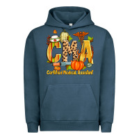Pigment Midnight Navy fall cma certified medical assistant Urban Hoodie - Zillion Design Studio
