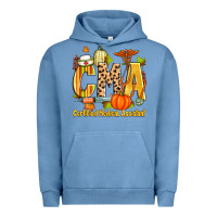 Pigment Pebble Blue fall cma certified medical assistant Urban Hoodie - Zillion Design Studio