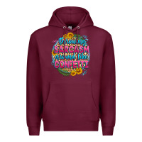 Burgundy throwing sarcasm around like confetti Premium Hoodie - Zillion Design Studio