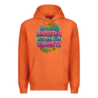 Carrot throwing sarcasm around like confetti Premium Hoodie - Zillion Design Studio
