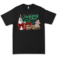Black christmas vibes Premium Tee - SublimationCraftShop