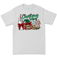 Dove Grey christmas vibes Premium Tee - SublimationCraftShop