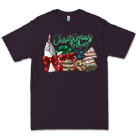 Plum christmas vibes Premium Tee - SublimationCraftShop