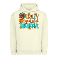 Pigment Pistachio crazy grateful thankful Urban Hoodie - Zillion Design Studio