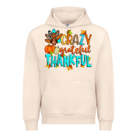 Sandshell crazy grateful thankful Urban Hoodie - Zillion Design Studio