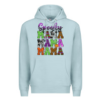 Blue Mist Spooky Mama Premium Hoodie - texasbilliewilder