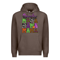 Coffee Spooky Mama Premium Hoodie - texasbilliewilder