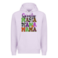 Lilac Spooky Mama Premium Hoodie - texasbilliewilder