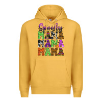 Mustard Spooky Mama Premium Hoodie - texasbilliewilder