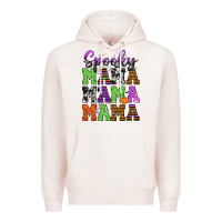 Pale Pink Spooky Mama Premium Hoodie - texasbilliewilder