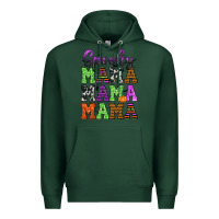 Sports Green Spooky Mama Premium Hoodie - texasbilliewilder