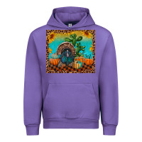 Tulip turkey and pumpkins Urban Hoodie - RanaPortraitStore