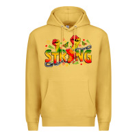 Antique Gold strong juneteenth Premium Hoodie - Zillion Design Studio