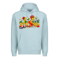 Blue Mist strong juneteenth Premium Hoodie - Zillion Design Studio