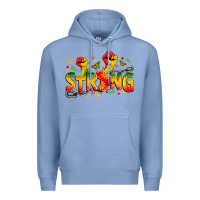 Colony Blue strong juneteenth Premium Hoodie - Zillion Design Studio