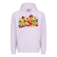 Lilac strong juneteenth Premium Hoodie - Zillion Design Studio