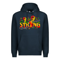 Navy strong juneteenth Premium Hoodie - Zillion Design Studio