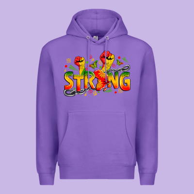 Strong Juneteenth Premium Hoodie Designed By Zillion Design Studio