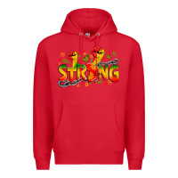 Red strong juneteenth Premium Hoodie - Zillion Design Studio