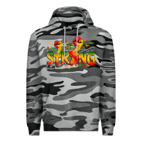 Slate Camo strong juneteenth Premium Hoodie - Zillion Design Studio