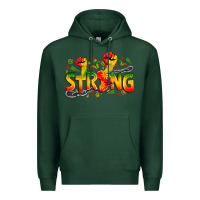 Sports Green strong juneteenth Premium Hoodie - Zillion Design Studio