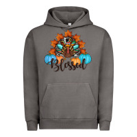 Pigment Tornado thanksgiving turkey pumpkin blessed Urban Hoodie - RanaPortraitStore