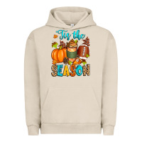 Pigment French Oak 'tis the season american  football Urban Hoodie - Zillion Design Studio