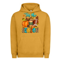 Pigment Peanut Butter 'tis the season american  football Urban Hoodie - Zillion Design Studio