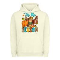 Pigment Pistachio 'tis the season american  football Urban Hoodie - Zillion Design Studio