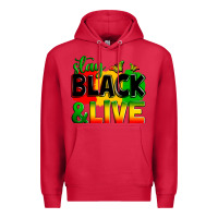 Cardinal stay black and live Premium Hoodie - Zillion Design Studio