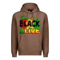 Chestnut stay black and live Premium Hoodie - Zillion Design Studio