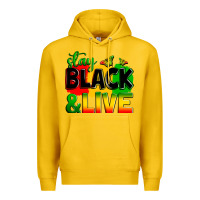 Lemon stay black and live Premium Hoodie - Zillion Design Studio