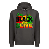 Smoke stay black and live Premium Hoodie - Zillion Design Studio