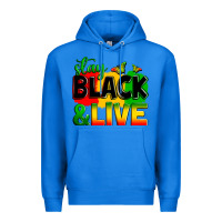 True Royal stay black and live Premium Hoodie - Zillion Design Studio