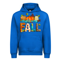 Cobalt welcome fall Urban Hoodie - Zillion Design Studio