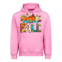 Fuchsia Pink welcome fall Urban Hoodie - Zillion Design Studio