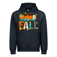 Navy welcome fall Urban Hoodie - Zillion Design Studio