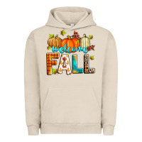 Pigment French Oak welcome fall Urban Hoodie - Zillion Design Studio