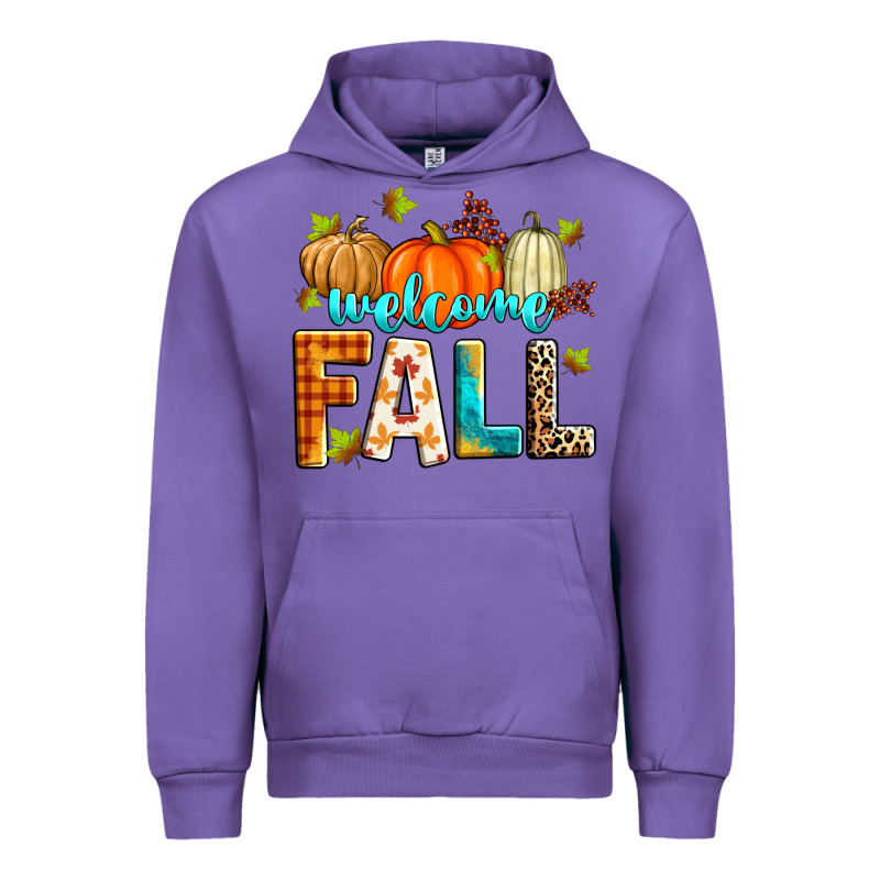 Welcome Fall Urban Hoodie by Zillion Design Studio | Teevron