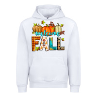 White welcome fall Urban Hoodie - Zillion Design Studio