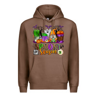 Chestnut Spooky Season Coffee Cups Premium Hoodie - texasbilliewilder