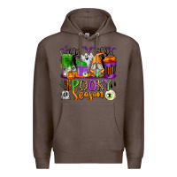 Coffee Spooky Season Coffee Cups Premium Hoodie - texasbilliewilder