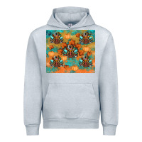 Heather Grey thanksgiving turkey fall Urban Hoodie - RanaPortraitStore