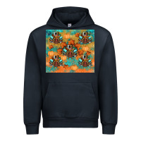 Navy thanksgiving turkey fall Urban Hoodie - RanaPortraitStore